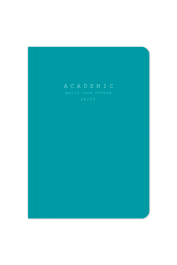 Adbook - Ακαδημαϊκό Ημερολόγιο, Ημερήσιο 2024-2025 Craft 14x21cm Sea Green HM-2414