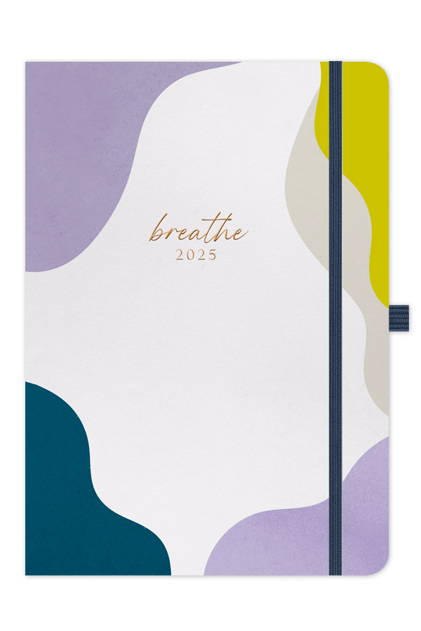 Adbook - Ημερήσιο Ημερολόγιο Free Dream 2025, Breathe 12x17 HM-2505