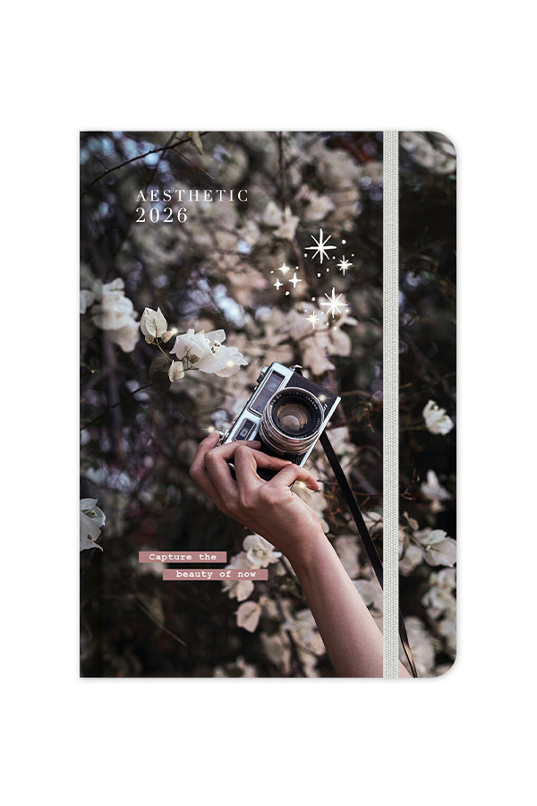 Adbook - Ημερήσιο Ημερολόγιο Aesthetic 2026, Capture The Beauty Of Now 9x13 HM-3426B
