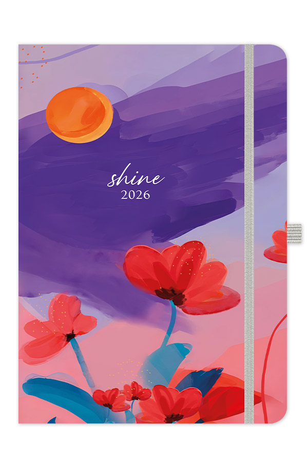 Adbook - Ημερήσιο Ημερολόγιο Free Dream 2026, Shine 12x17 HM-2505E