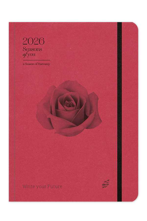 Adbook - Ημερήσιο Ημερολόγιο Season Of You 2026, Cherry 14x21 HM-3624-53