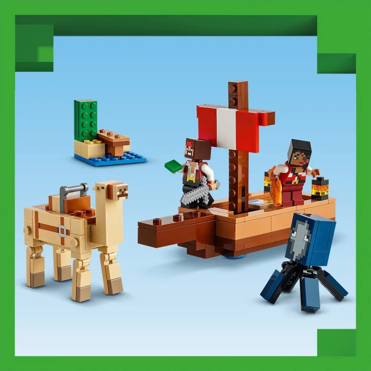 Lego Minecraft - The Pirate Ship Voyage 21259