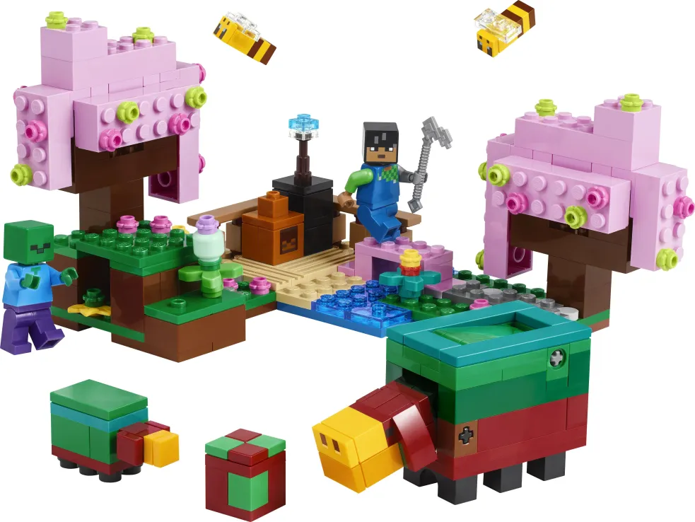 Lego Minecraft - The Cherry Blossom Garden 21260