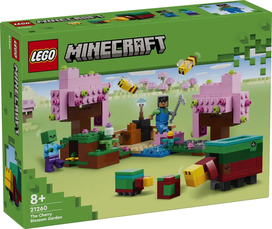 Lego Minecraft - The Cherry Blossom Garden 21260