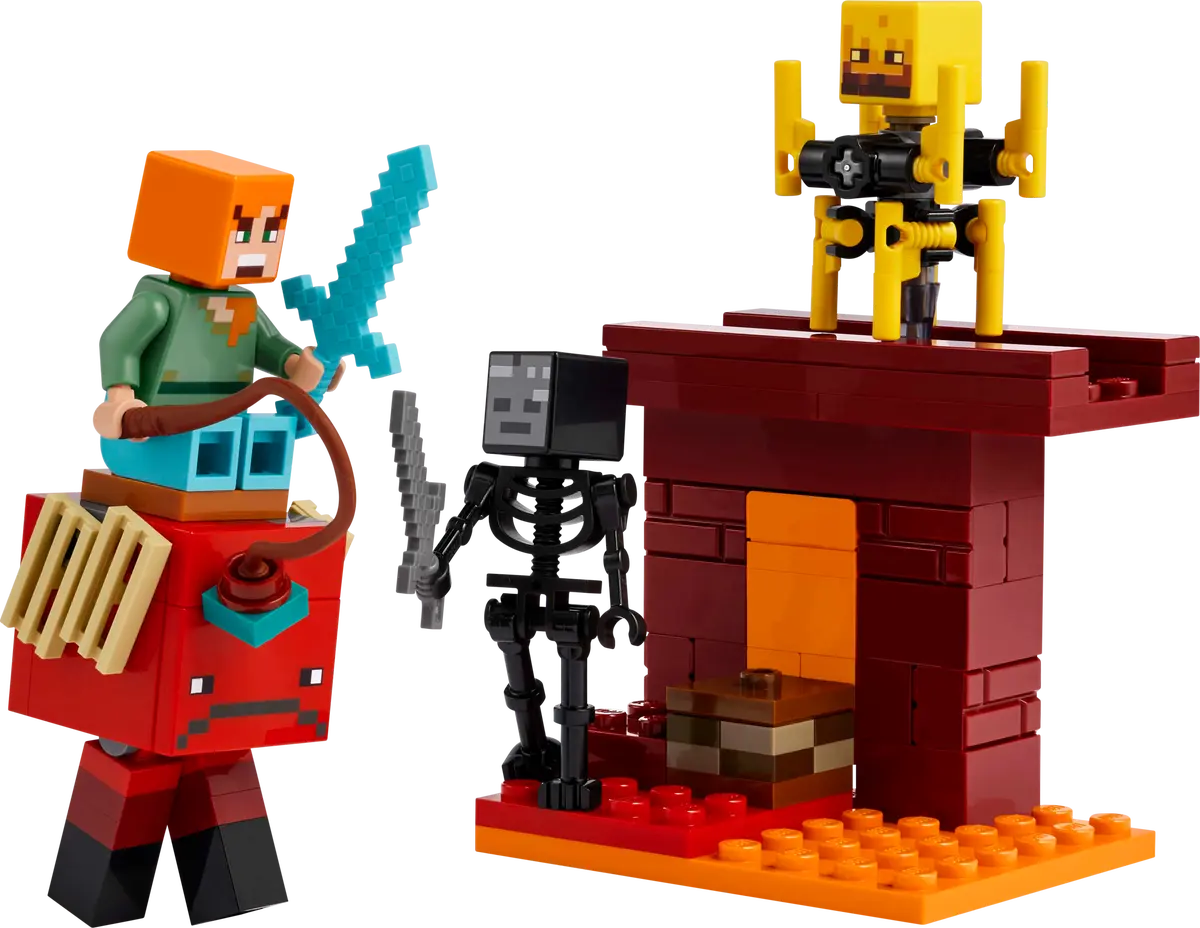 Lego Minecraft - The Nether Lava Battle 21266