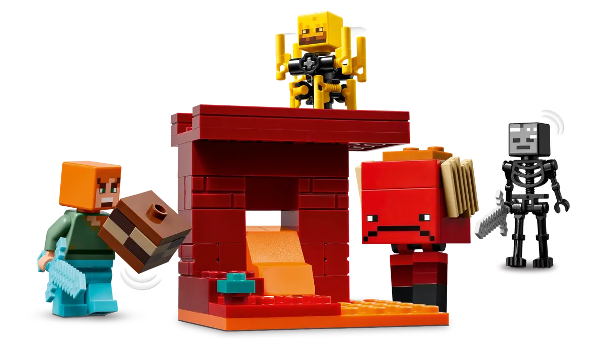 Lego Minecraft - The Nether Lava Battle 21266