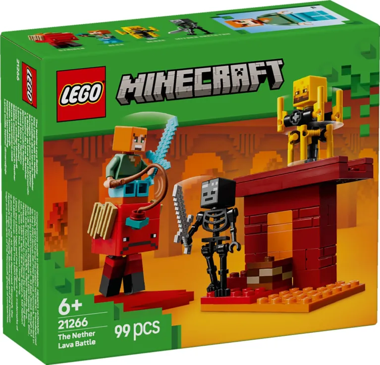 Lego Minecraft - The Nether Lava Battle 21266