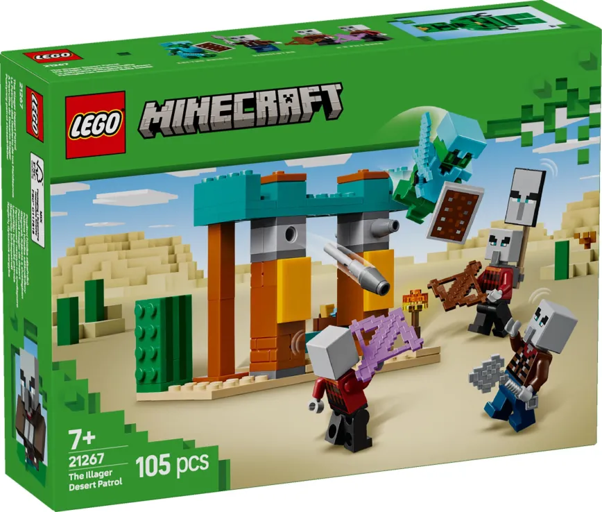 Lego Minecraft - The Illager Desert Patrol 21267