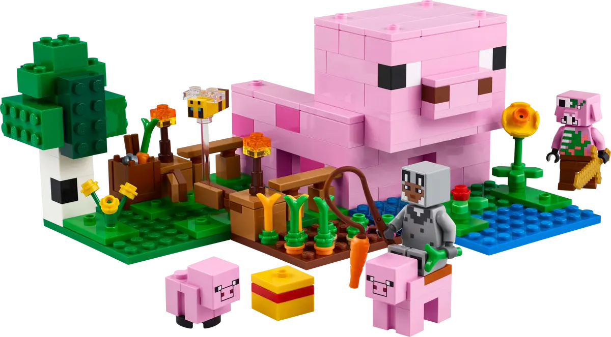 Lego Minecraft - The Baby Pig House 21268