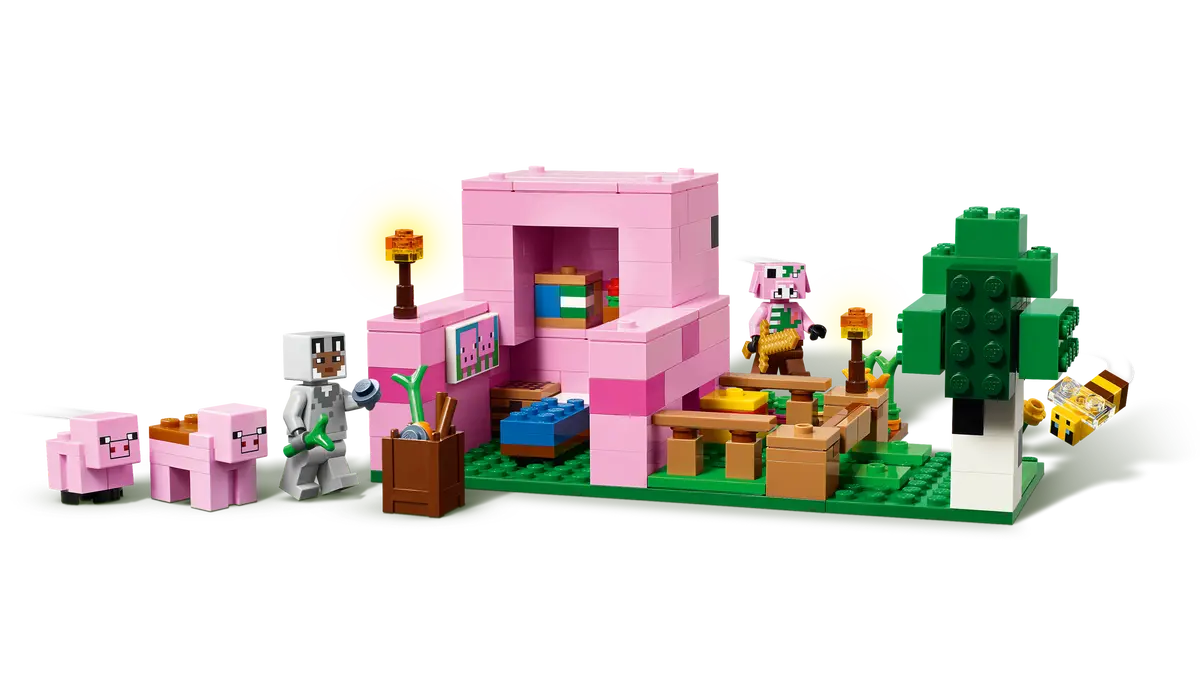 Lego Minecraft - The Baby Pig House 21268