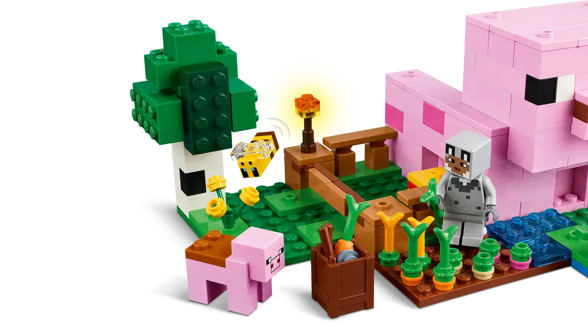 Lego Minecraft - The Baby Pig House 21268