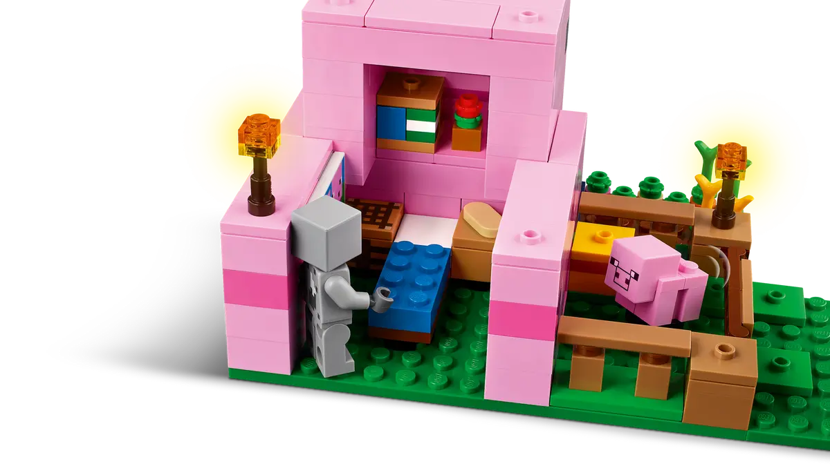 Lego Minecraft - The Baby Pig House 21268