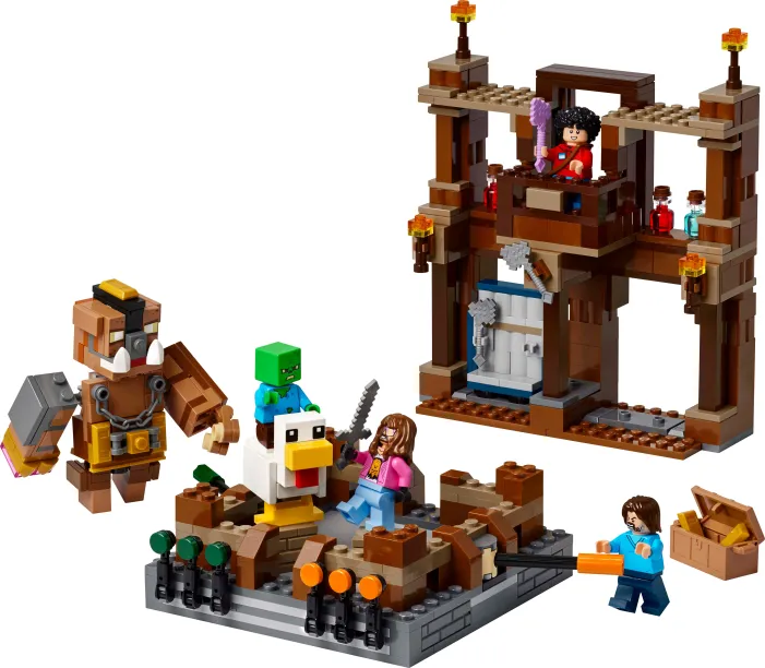 Lego Minecraft - Woodland Mansion Fighting Ring 21272