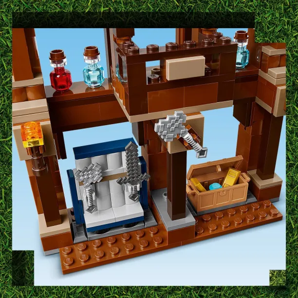 Lego Minecraft - Woodland Mansion Fighting Ring 21272