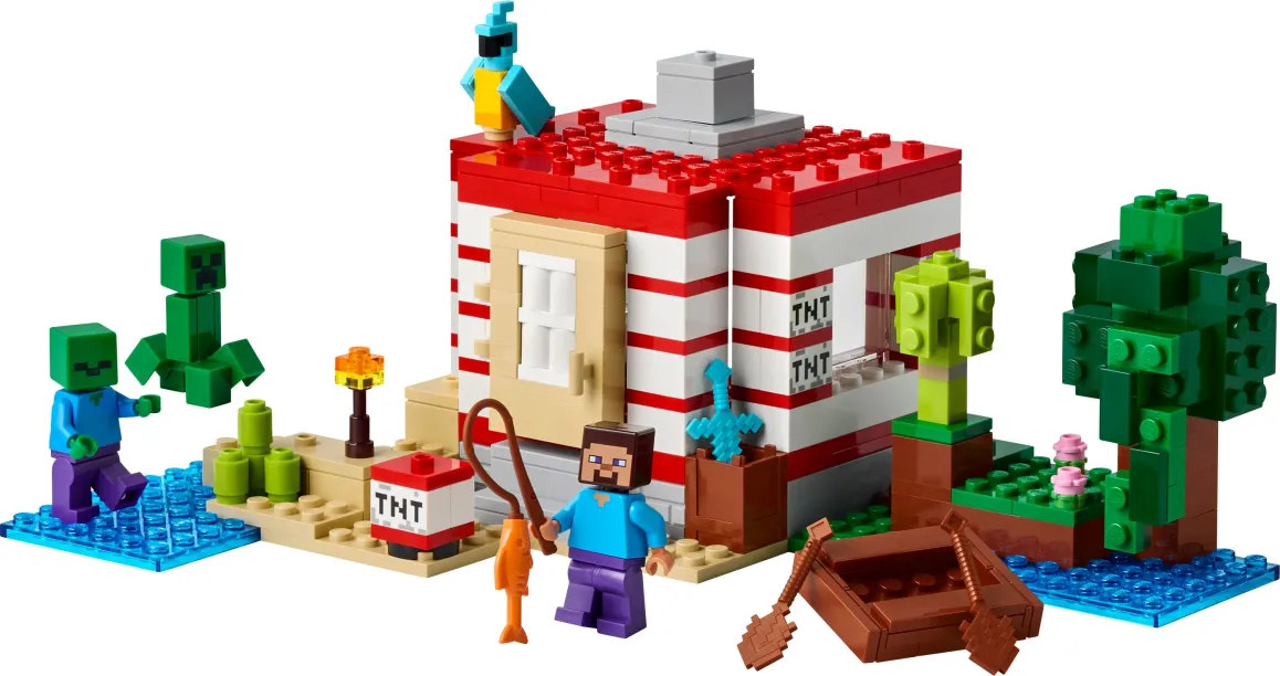 Lego Minecraft - Minecraft The TNT Jungle House 21275