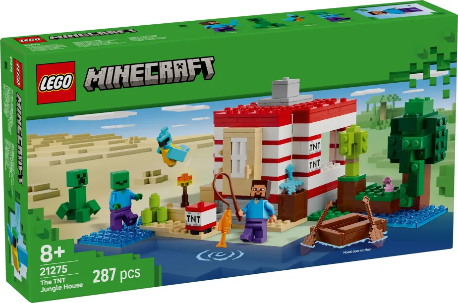 Lego Minecraft - Minecraft The TNT Jungle House 21275