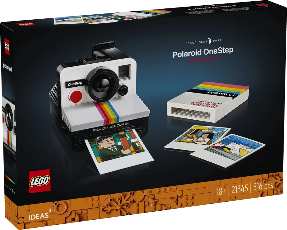 Lego Ideas - Polaroid OneStep SX-70 Camera 21345