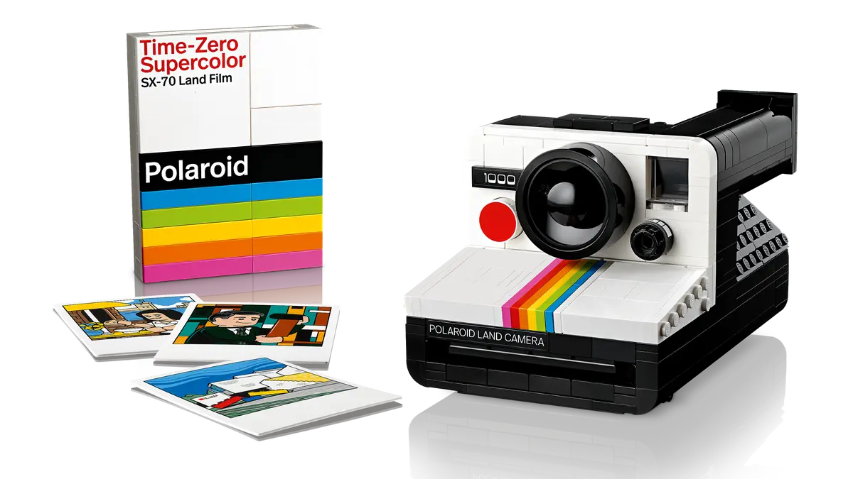 Lego Ideas - Polaroid OneStep SX-70 Camera 21345