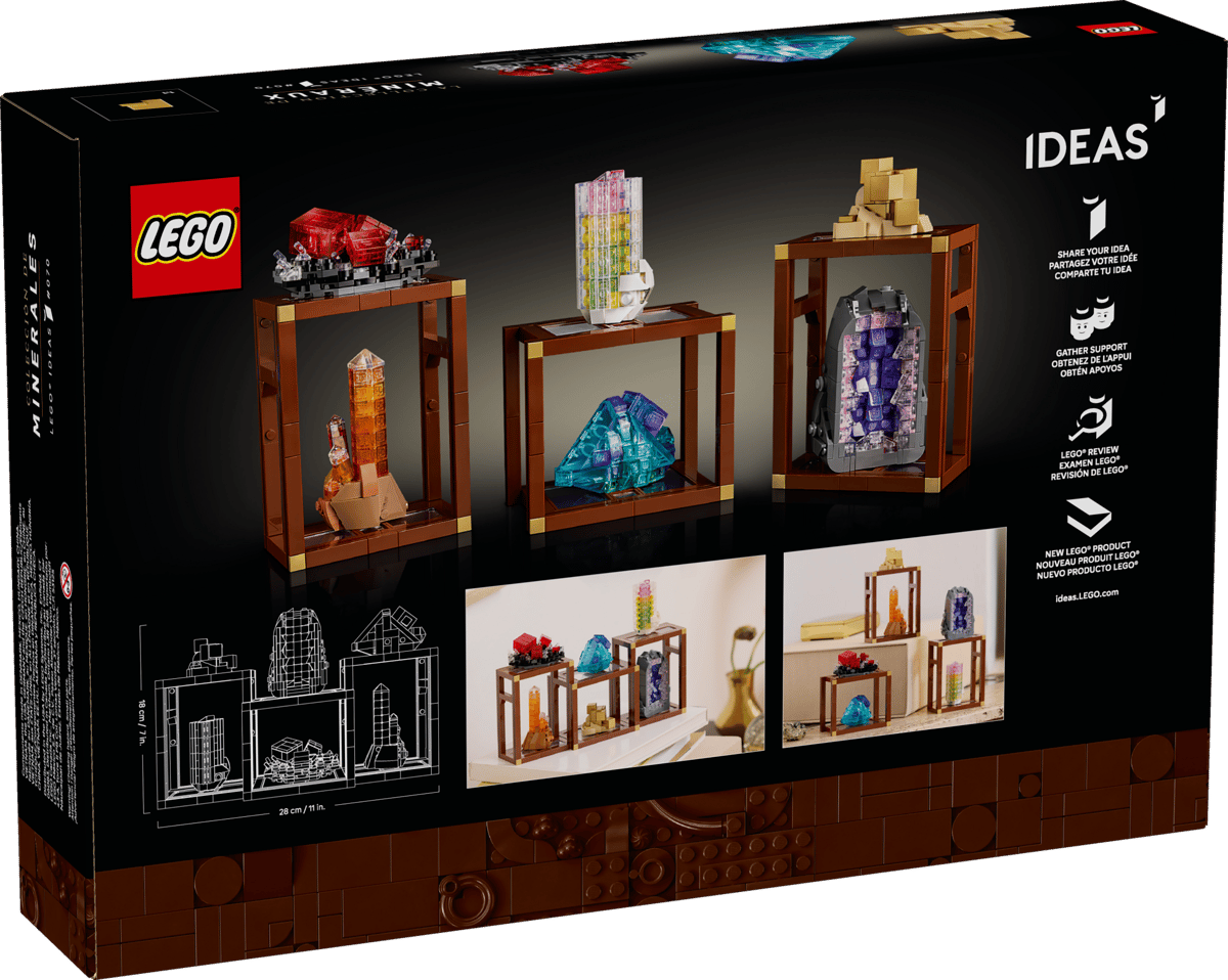 Lego Ideas - Mineral Collection 21362