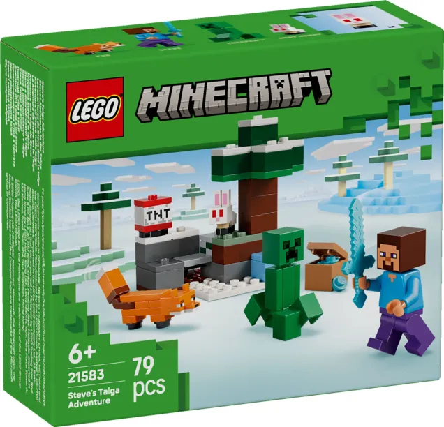 Lego Minecraft - Steve's Taiga Adventure 21583