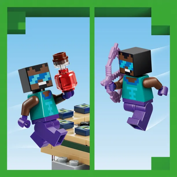 Lego Minecraft - Nether & End Portal Journey 21584