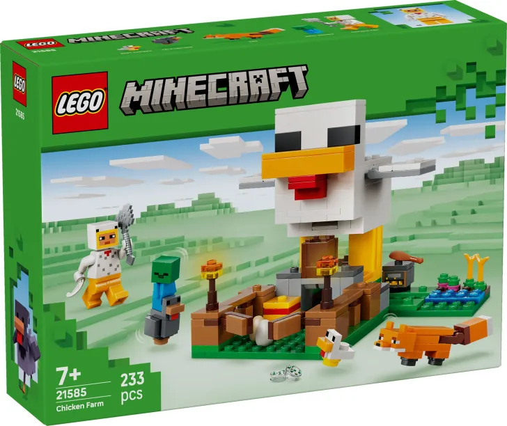 Lego Minecraft - Chicken Farm 21585