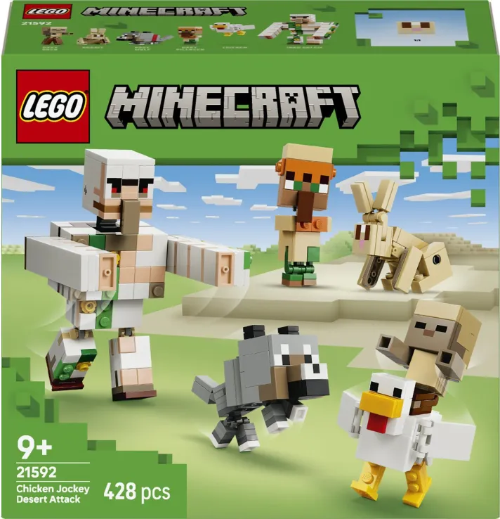 Lego Minecraft - Chicken Jockey Desert Attack 21592