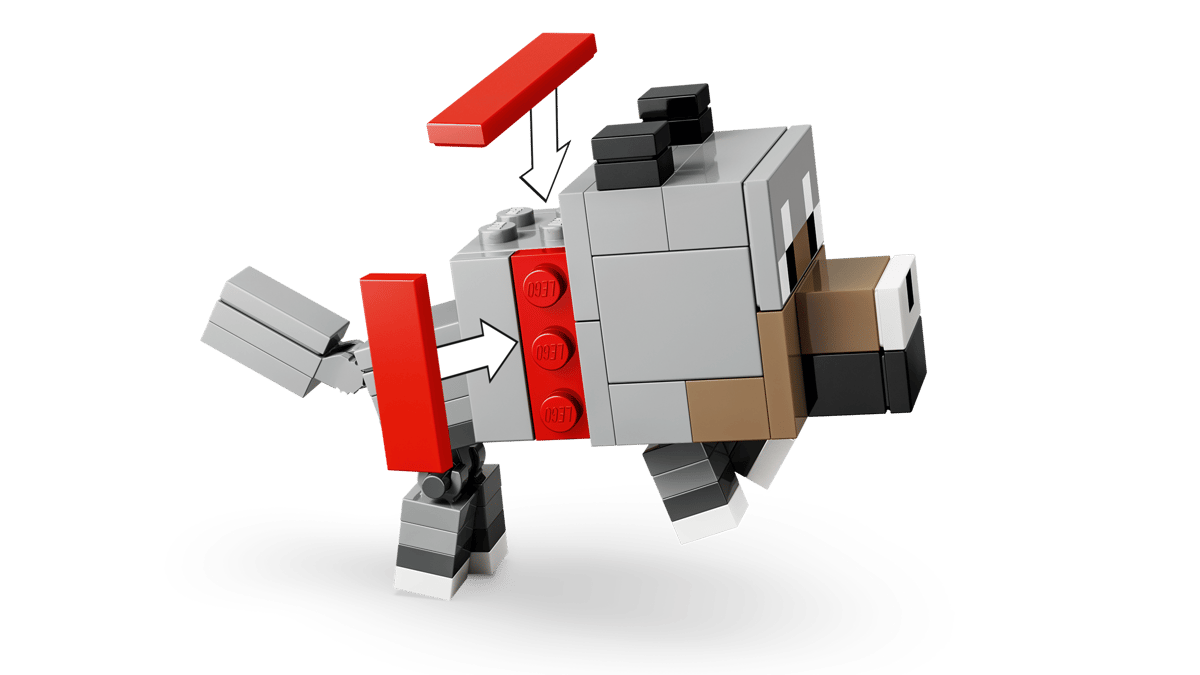Lego Minecraft - Chicken Jockey Desert Attack 21592