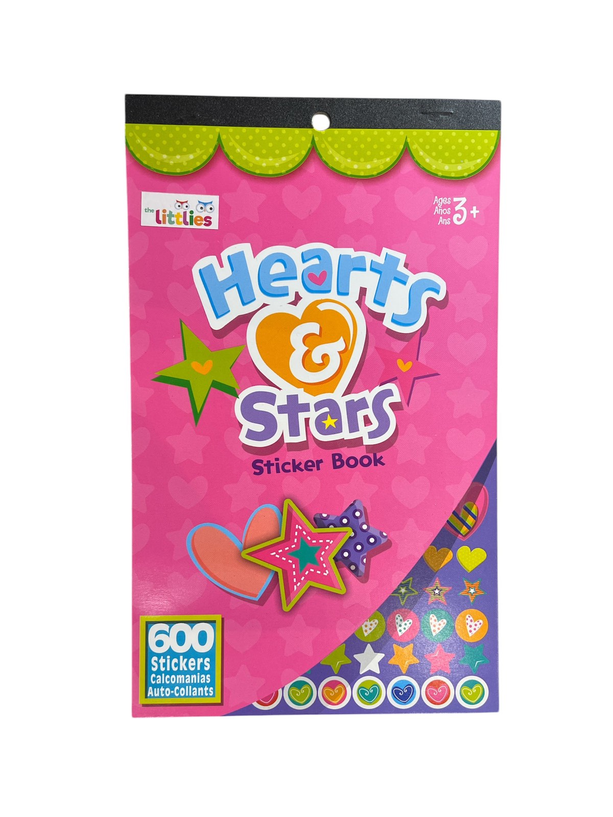 The Littlies – Αυτοκόλλητα Μπλοκ, Hearts & Stars 21665