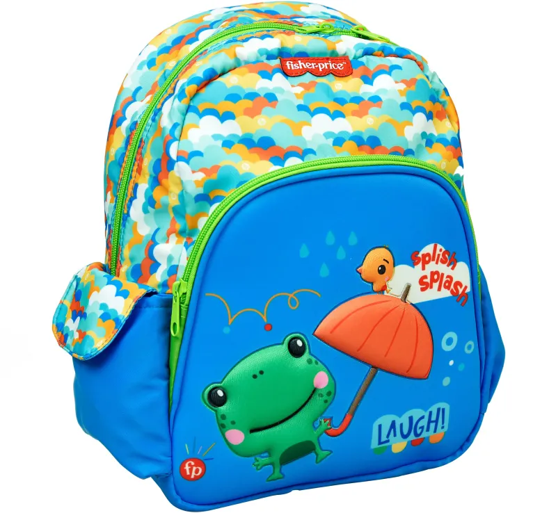 Gim  – Τσάντα Πλάτης Νηπιαγωγείου, Fisher Price Frog 349-35053