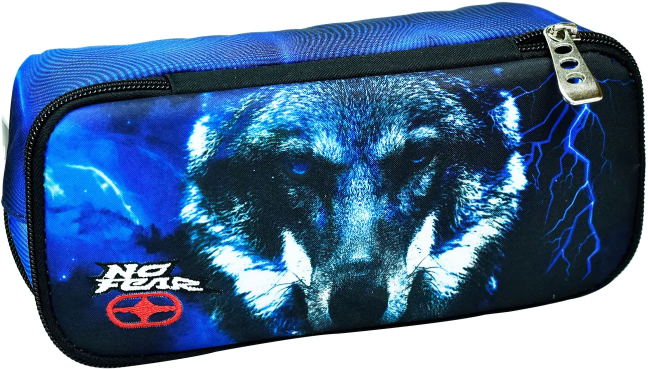 Gim – Κασετίνα Οβάλ, No Fear Night Wolf 348-29141