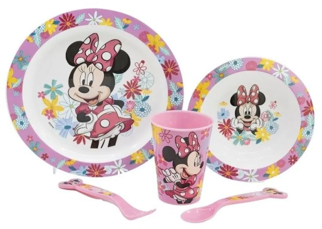Stor - Σετ Φαγητού 5 Τμχ Minnie Mouse 530-74450