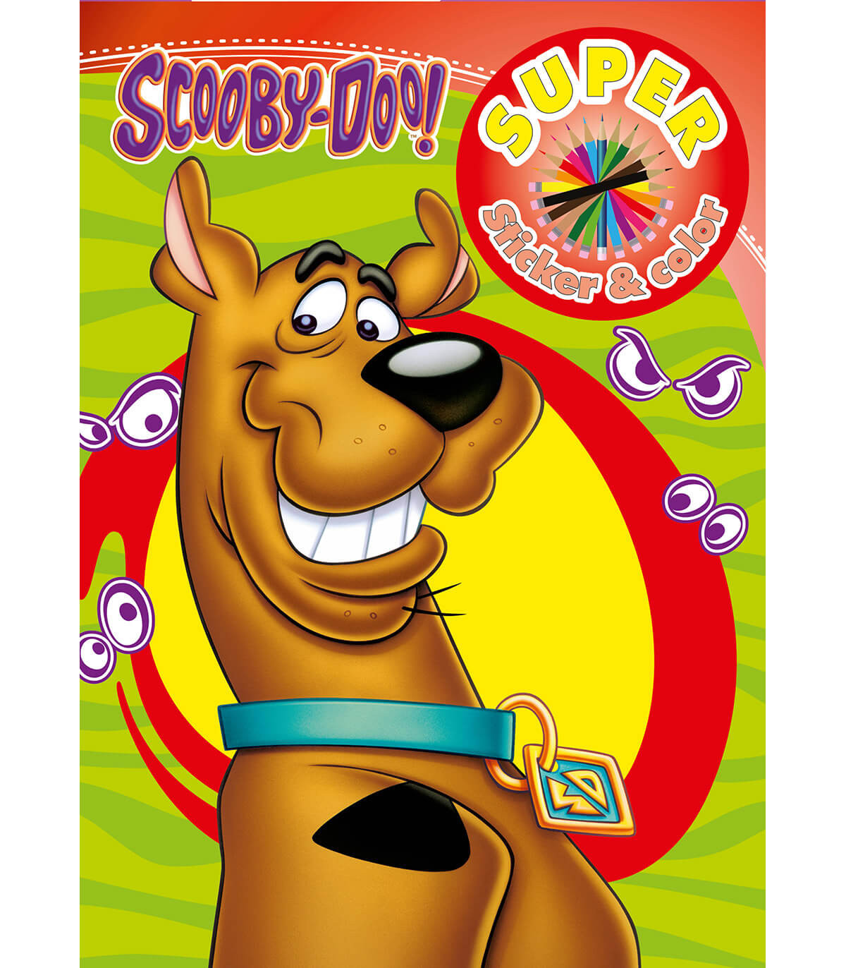 Βιβλίο Ζωγραφικής + Αυτοκόλλητα, Scooby-Doo!