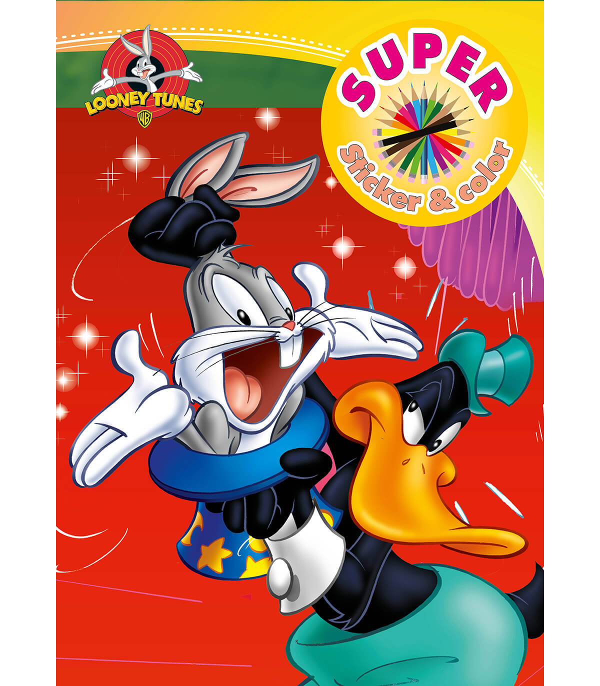 Βιβλίο Ζωγραφικής + Αυτοκόλλητα, Looney Tunes