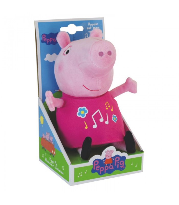 Hasbro - Λούτρινο Peppa Musical & Luminous Soft Toy 25cm 23344
