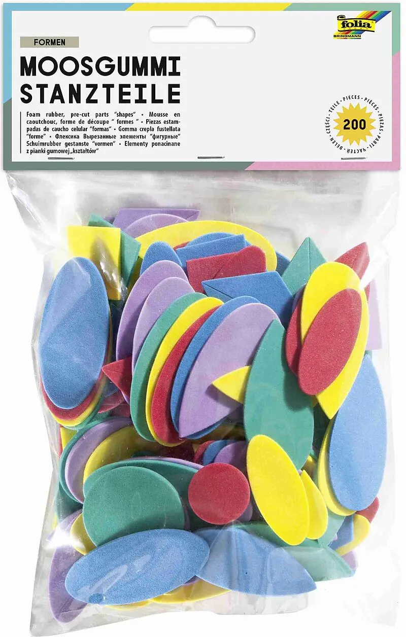 Folia - Αφρώδη Σχήματα, Διάφορα Χρώματα 2352