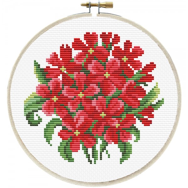 Ladybird - Καμβάς Red Bouquet 240.064 Ladybird - Καμβάς Red Bouquet 240.064