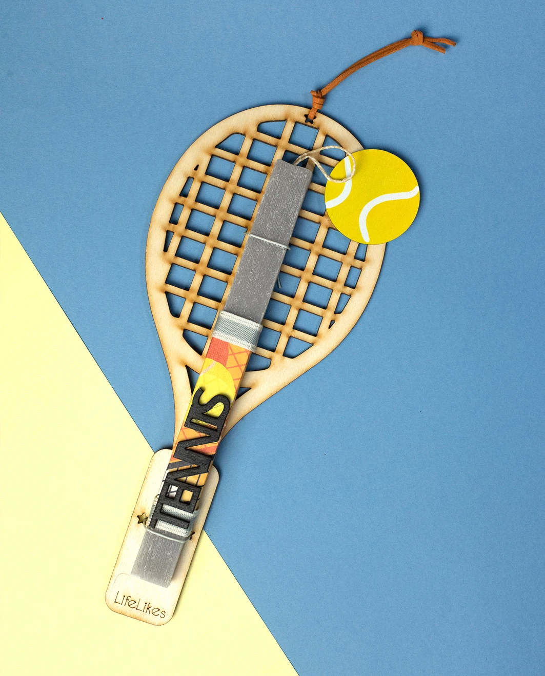 Life Likes - Λαμπάδα Tennis Κίτρινο 2404