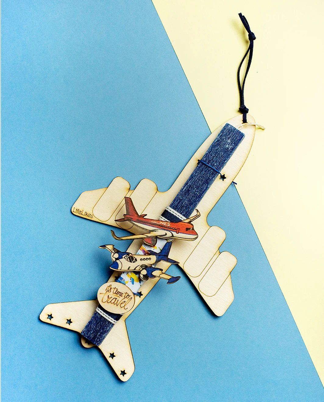 Life Likes - Λαμπάδα Αεροπλάνο 2413