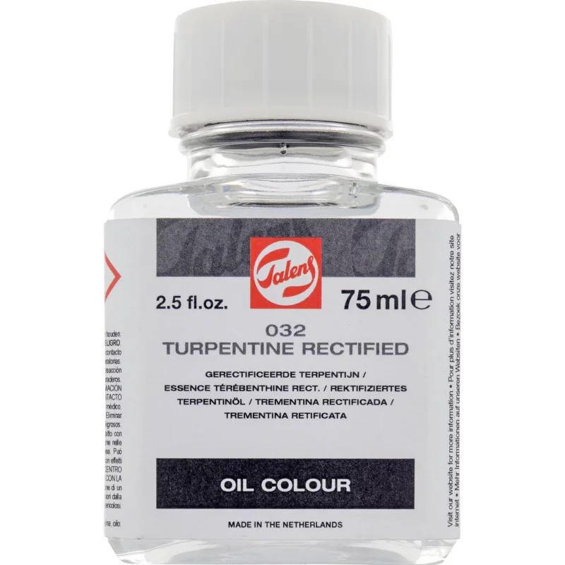 Royal Talens - Αραιωτικό Λαδομπογιάς , Rectified Turpentine (032) 75ml, 24280032