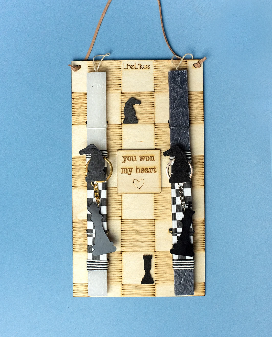 Life Likes - Λαμπάδα Σκάκι Διπλό 2450