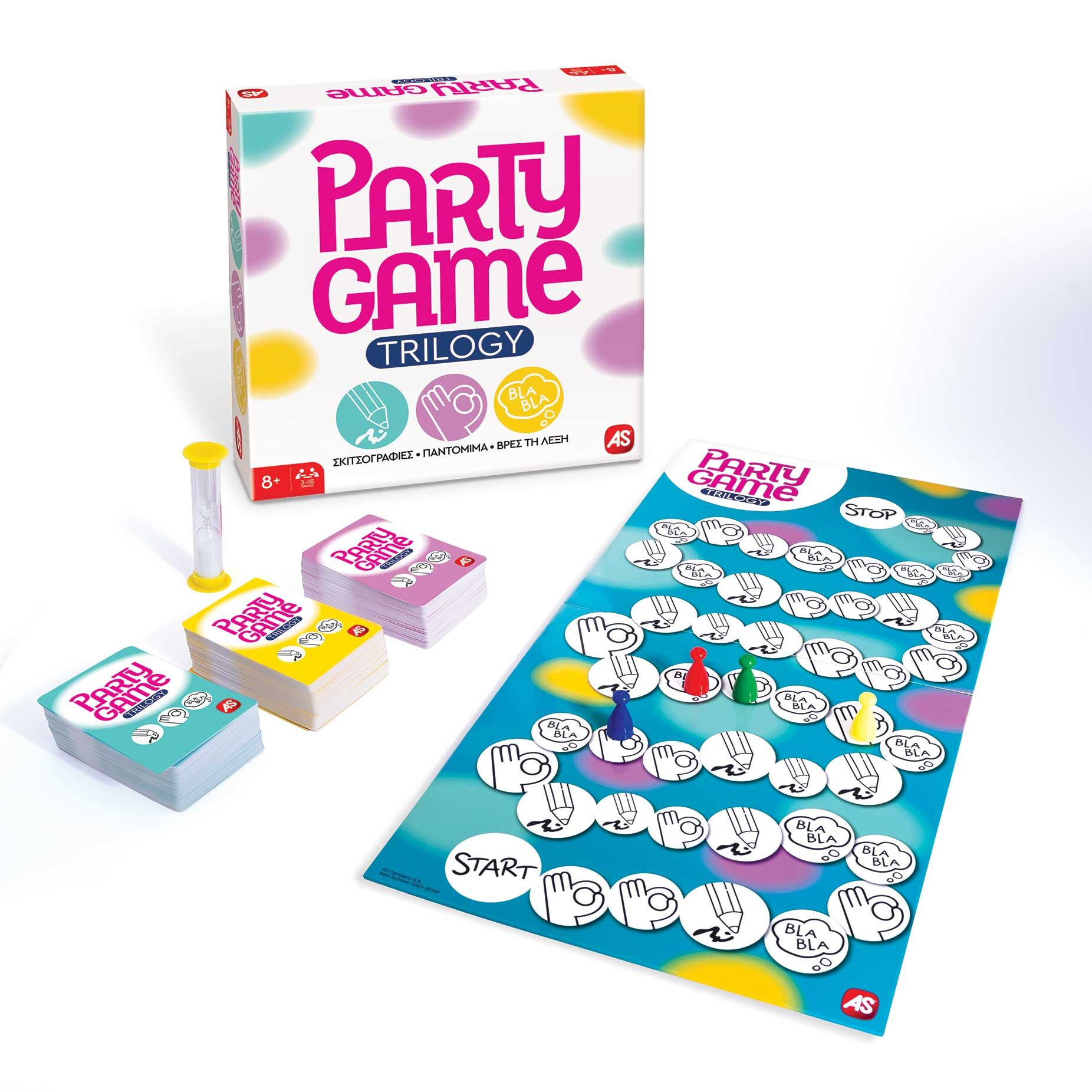 AS - Επιτραπέζιο, Party Game Trilogy 1040-25148