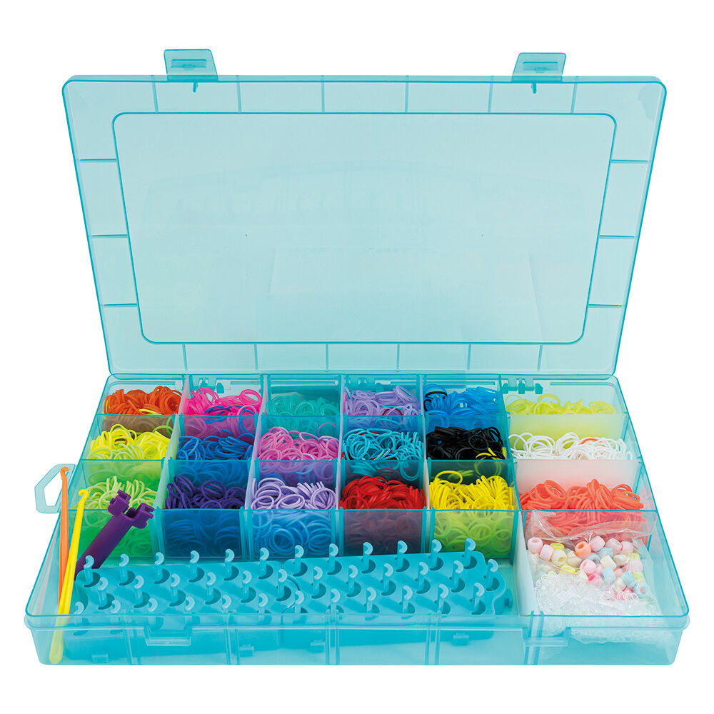 AS - Plexi Flexi Love Μεγάλη Θήκη Με 4500 Λαστιχάκια & 100 Αξεσουάρ 1080-25575