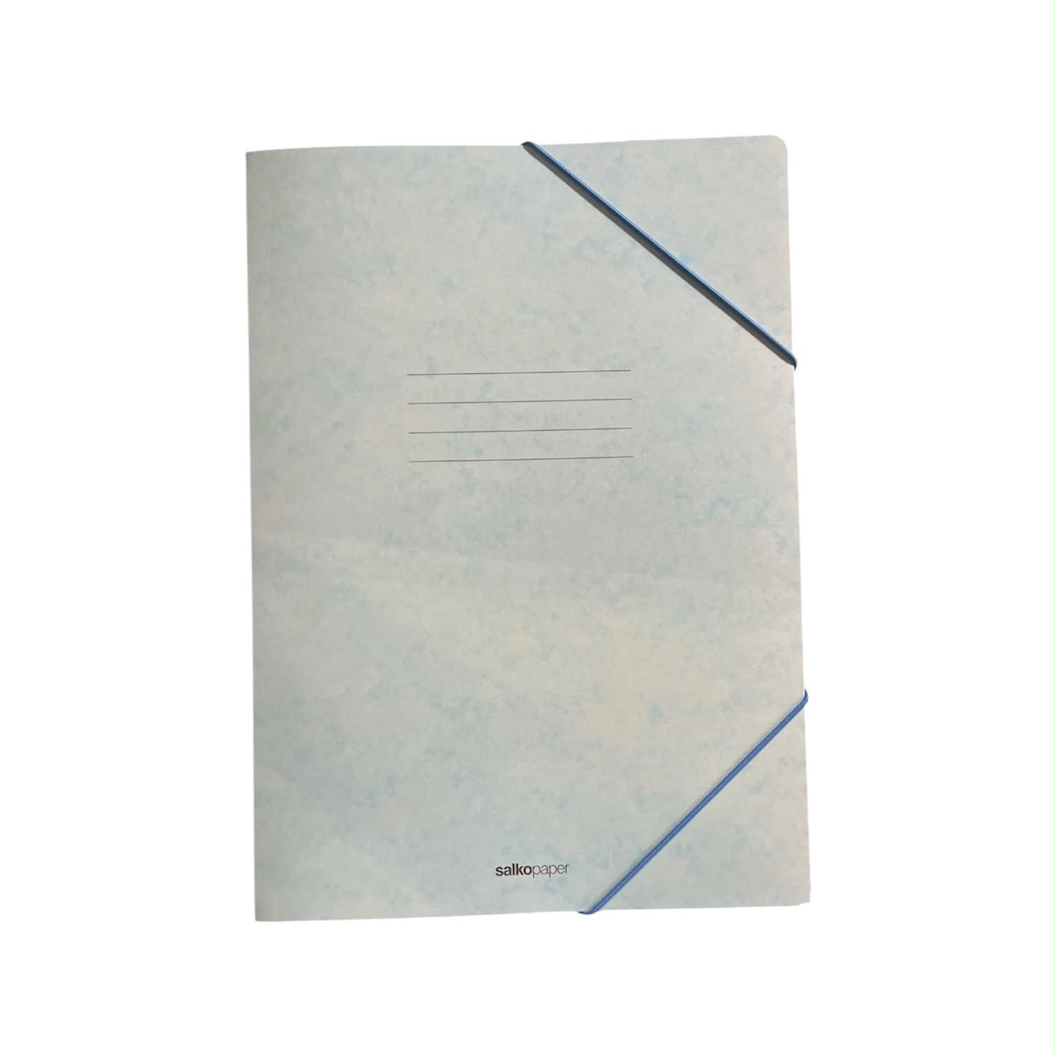 Salko Paper - Ντοσιέ Με Λάστιχο Πρεσπάν, Pastel Blue 2541