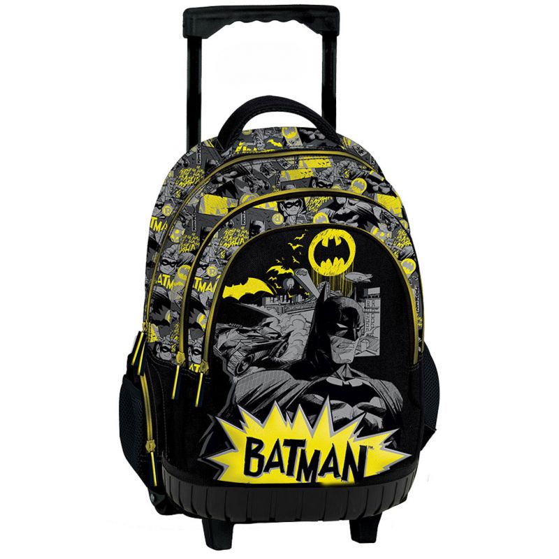 Graffiti – Τσάντα Τρόλεϊ Δημοτικού 3 Θήκες, Batman 265251