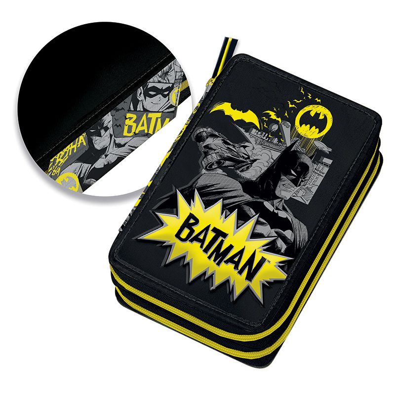 Graffiti - Κασετίνα Διπλή Γεμάτη, Batman 265331