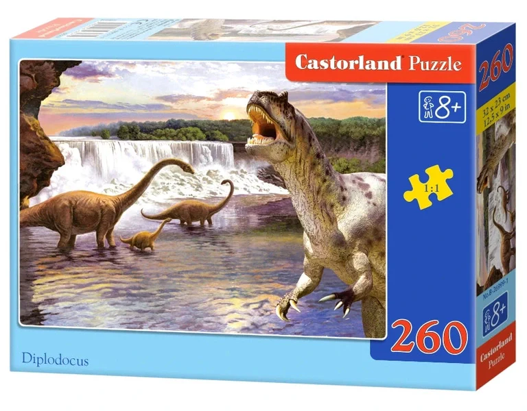 Castorland - Puzzle Diplodocus 260 Pcs 26999