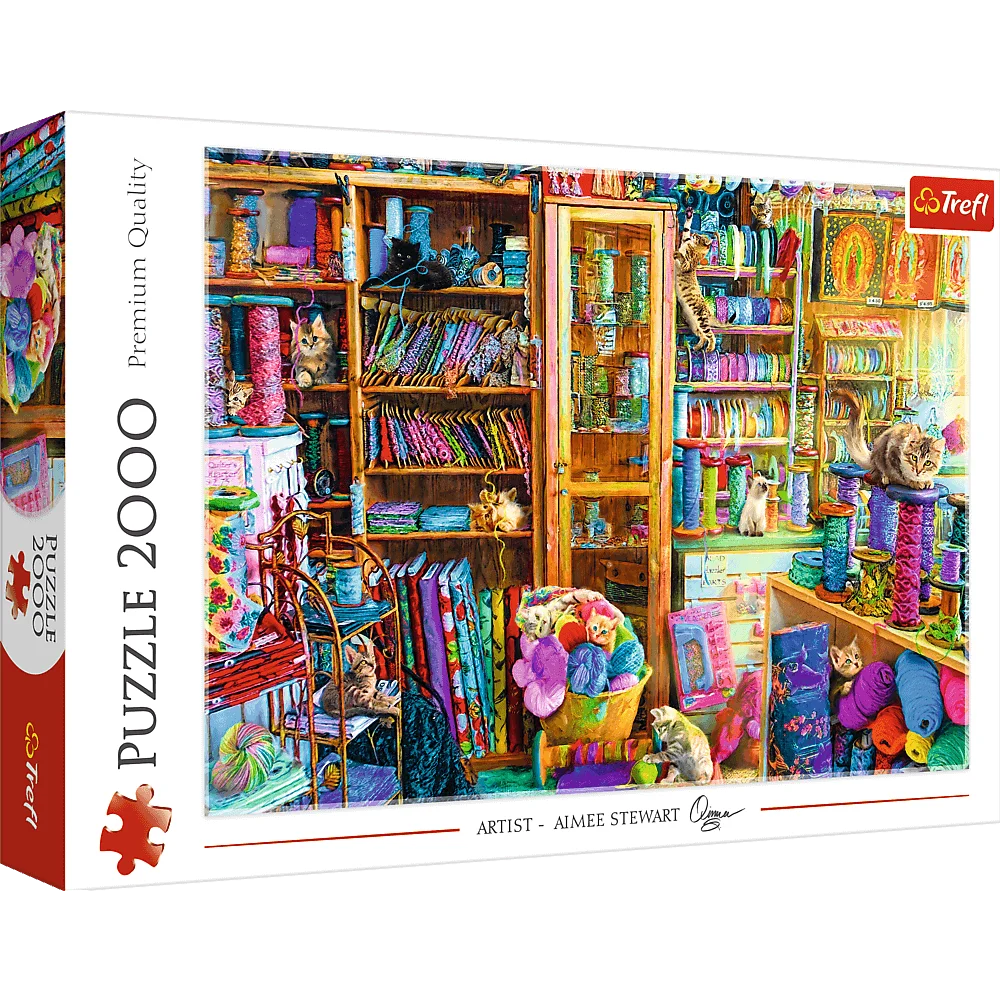 Trefl - Puzzle Kitty Paradise 2000 Pcs 27113