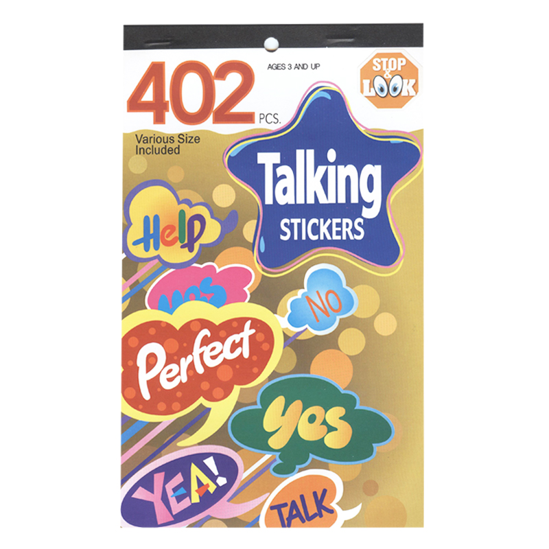 Darice – Αυτοκόλλητα Μπλοκ, Talking Stickers 21665