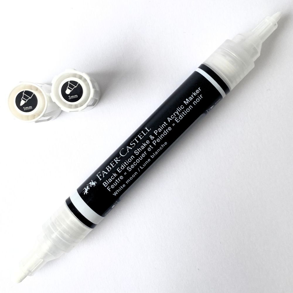 Faber Castell - Σετ Ακρυλικοί Μαρκαδόροι Με Διπλή Μύτη Black Edition, Metallic Colours 6 Τμχ 285517 Faber Castell - Σετ Ακρυλικοί Μαρκαδόροι Με Διπλή Μύτη Black Edition, Metallic Colours 6 Τμχ 285517